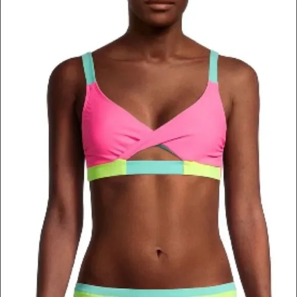 Colorblock Swim Top  - Picture 2 of 6